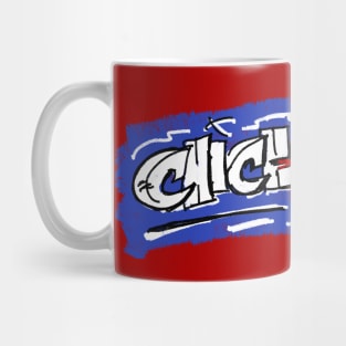 Chicharron Spray Painted Logo Mug